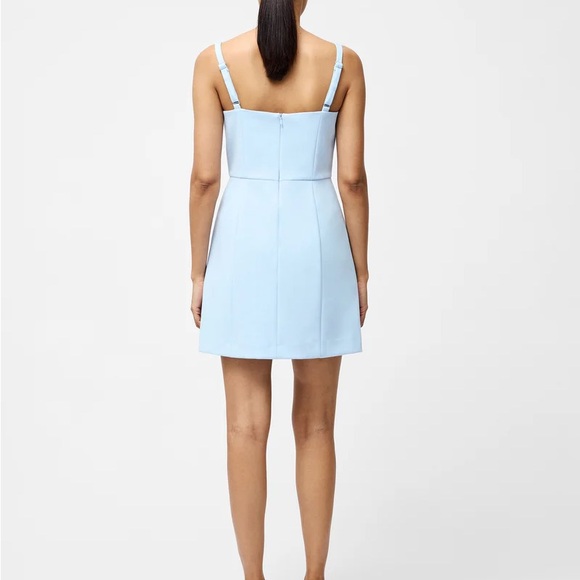 French Connection Light Blue Mini Dress NWT - Picture 2 of 7